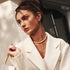 Two-Tone Sparkling Duet Mixed Huggie Hoop Earrings